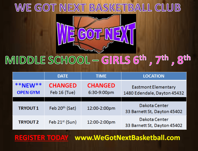 Tryout for MS REVISED